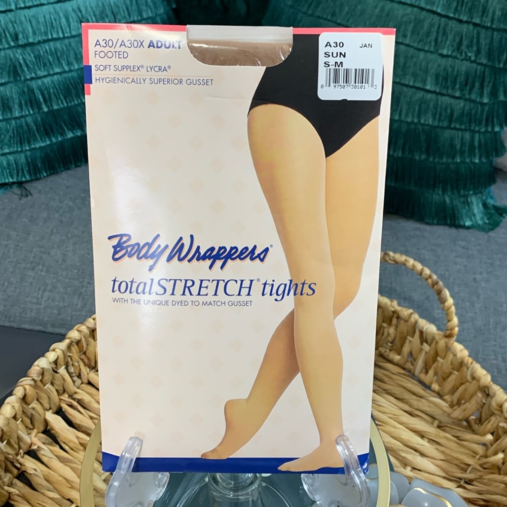 Body Wrappers Adult Supplex Lycra Footed Tights